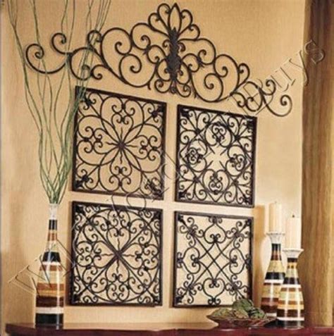 20 Best Collection Of Tuscan Wrought Iron Wall Art