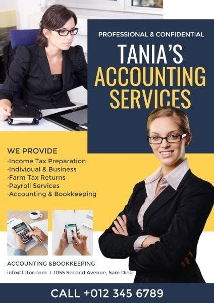 Accounting Services Poster Template Poster Template And Ideas For