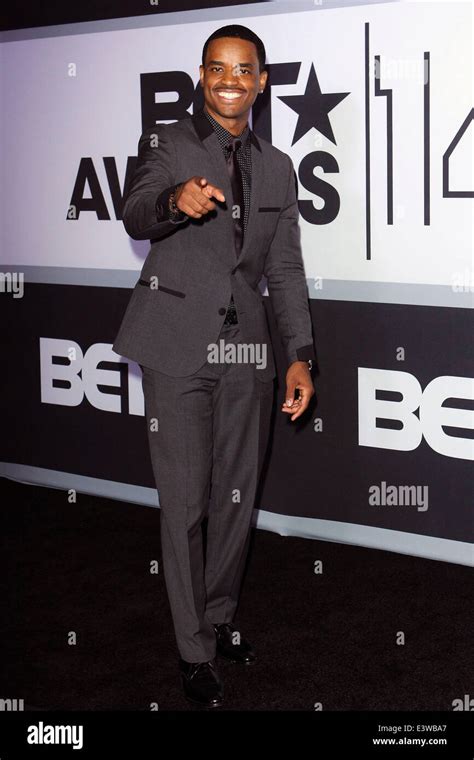 Los Angeles California Usa 30th June 2014 Larenz Tate Poses In The