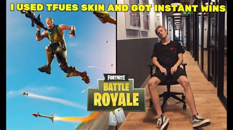 I Used Tfues Skin In Fortnite Battle Royale And It Gave Me Pro Powers