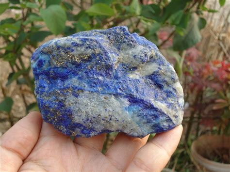 2225ct Natural Untreated Lapis Lazuli Gemstone Mineral Rough From