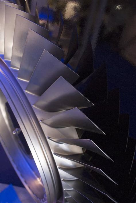 Aircraft Engine Fan Blades Photograph By Mark Williamson