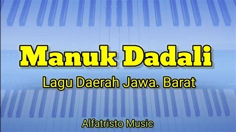 Manuk Dadali Lagu Daerah Jawa Barat Karaoke Lirik Minus One Youtube