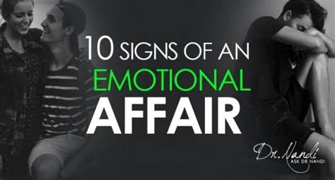 10 signs of an emotional affair ask dr nandi