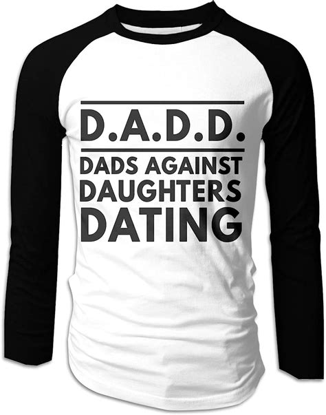 Dadd Dads Against Daughters Dating Mens Casual Tee Vintage Long
