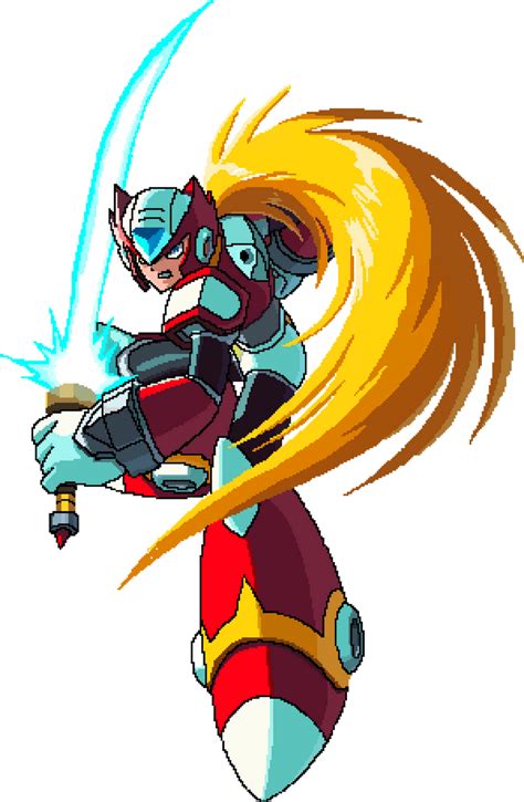 Mega Man X Zero Png Free Logo Image