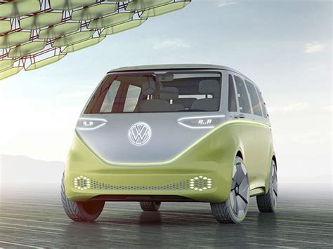 2017 Detroit Auto Show Volkswagen Id Buzz Concept Revealed Drivespark