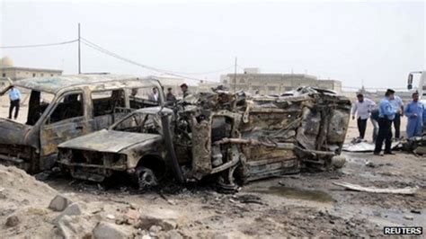 Iraq Car Bomb Kills 10 Near Basra As Anniversary Nears Bbc News