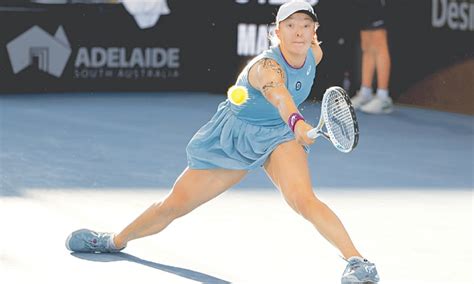 See you in round 2! Swiatek outplays Bencic to win Adelaide title - Newspaper ...