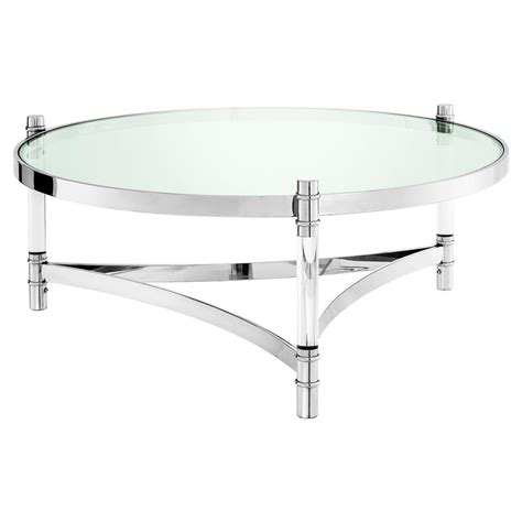 Acrylic Round Coffee Table Display Cabinet