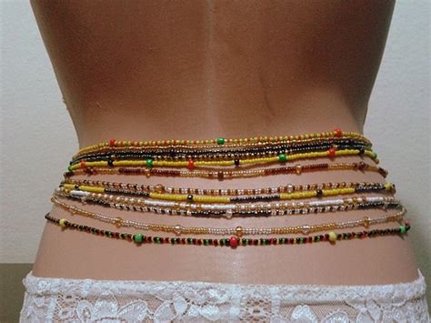 Handmade Waist Bead Body Jewelry Belly Beads African Waist