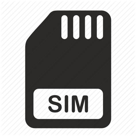 Sim Card Icon Transparent Sim Cardpng Images And Vector Freeiconspng