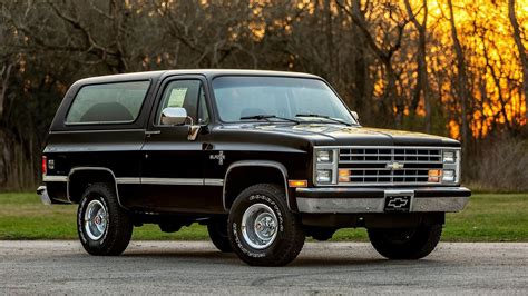 Four Thousand Mile 1987 Chevy K5 Blazer Up For Auction