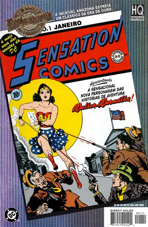 Hq Vintage Sensation Comics Millennium Edition A Primeira S Rie