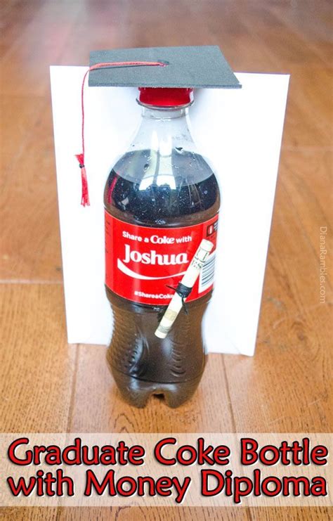 We did not find results for: Graduate Coke Bottle with Money Diploma Graduation Gift ...