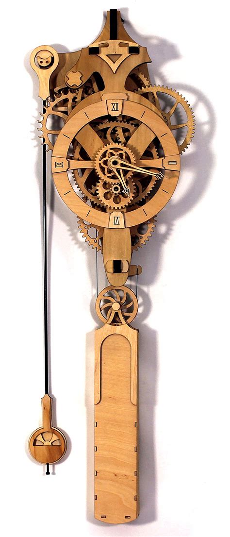 Buy David Mechanical Clock Kit 3d Clock Wood Puzzle Model Kit Diy
