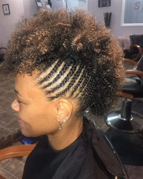 Stunning Braided Mohawk Hairstyles With Weave Hairstylecamp
