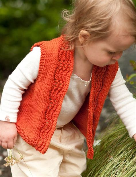 Vests For Babies And Children Knitting Patterns In The Loop Knitting