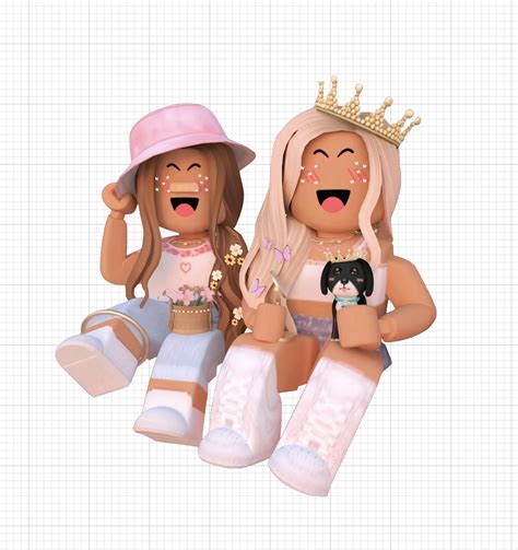 Roblox Girls Png Descarga Digital Etsy España