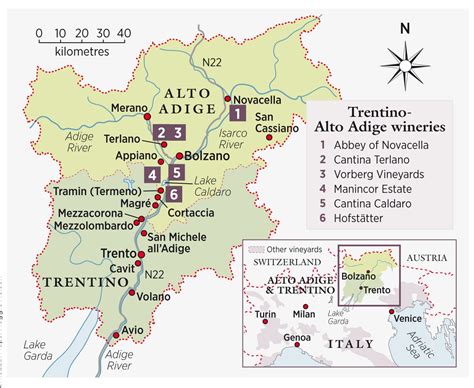 Alongside The Mountains In Alto Adige The Local Wines From Terraced