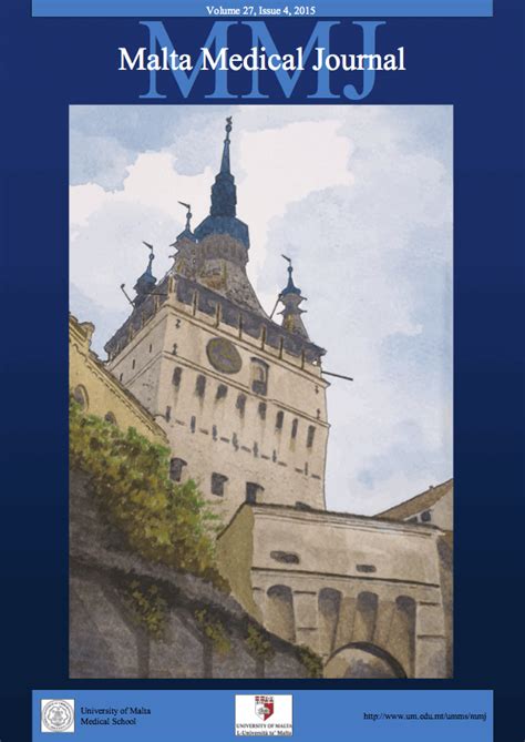 129 (download all articles from this journal in csv format.) Malta Medical Journal - Journal of the University of Malta ...