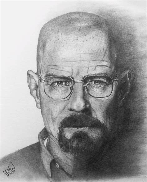 Bryan Cranston Pencil On Paper 2018 Rsketches