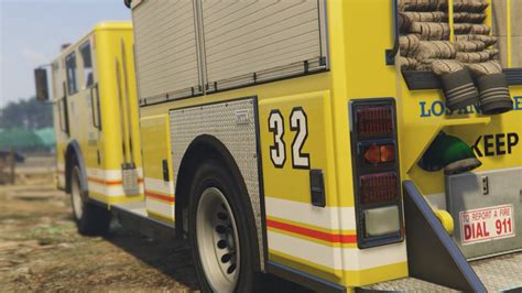 Los Angeles Fire Truck Mod Gta5