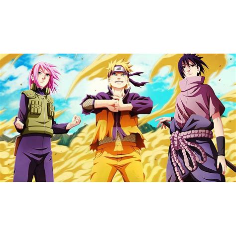 Anime Naruto Shippuden Characters Manga Poster Sole Poster