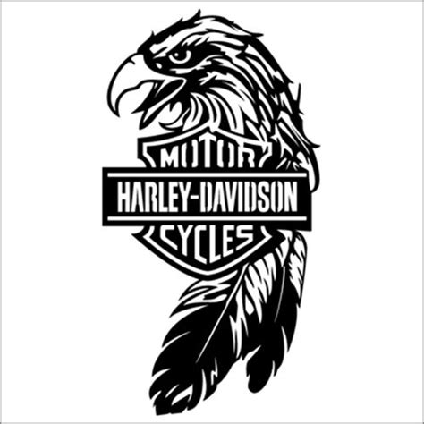 Harley Davidson Logo Silhouette Clip Art Library