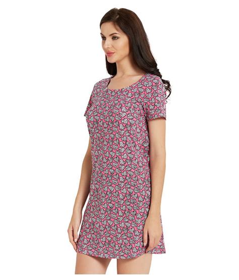 Buy Blush By Prettysecrets Cotton Nighty And Night Gowns Multi Color Online At Best Prices In