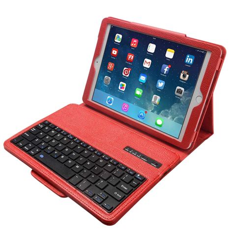 Lightahead Keyboard Case For Apple Ipad 234 Folding Leather Folio Co