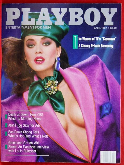 Playboy Magazine April 1987 Playmate Anna Clark Near Mint Condition EBay
