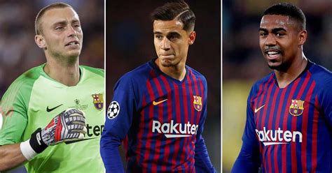 This is the expected squad for the coming season. Barcelona put SEVEN players on 'transfer list' including Philippe Coutinho - Mirror Online