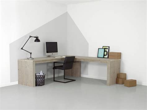 Hoekbureau Valencia Steigerhout Hoekbureau Slaapkamer Inspiratie En