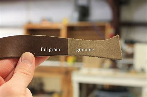 Full grain leather vs genuine leather | CiceroLeather