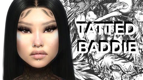 The Sims 4 ¦ Cas Tatted Baddie Cc List Youtube Sims Sims 4