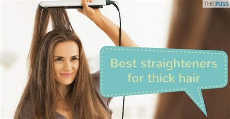 These plates are made from titanium, which heats up quickly. The best straighteners for thick hair - The Fuss