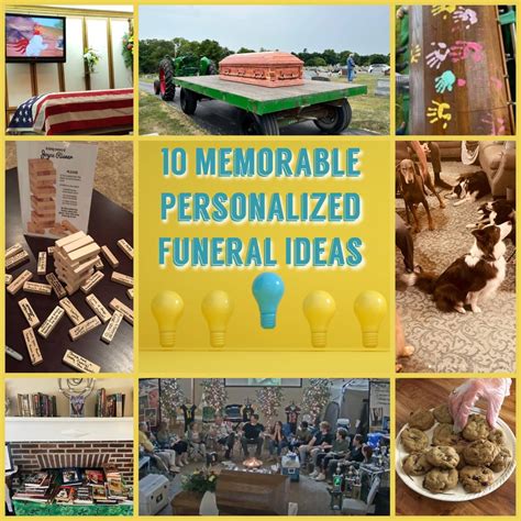 Celebrate A Life Well Lived: 10 Memorable Personalized Funeral Ideas