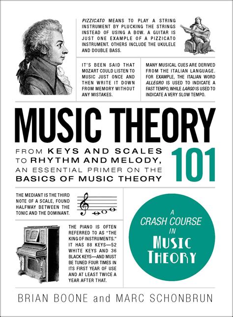 Music Theory 101 Book By Brian Boone Marc Schonbrun Official