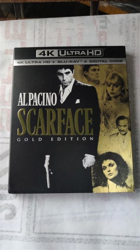 Scarface Gold Edition 4k Ultra Hd Blu Ray Digital Hdslipcase