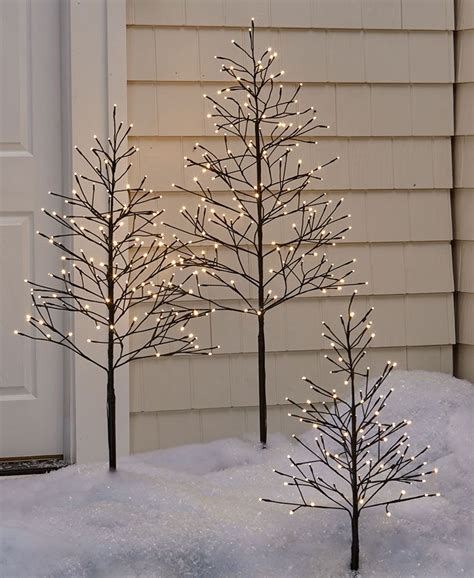 20 Small Lighted Trees For Porch