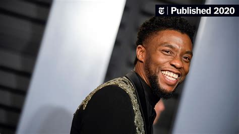 Chadwick Boseman Actor Dies At 43 The New York Times
