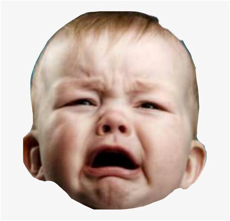 Download Baby Crying Babycrying Memes Funny Crying Baby White Background HD Transparent PNG