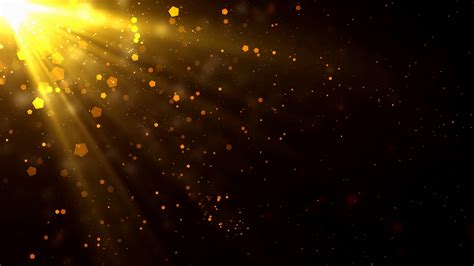 Golden Light Rays Particles Stock Motion Graphics Sbv 301654232
