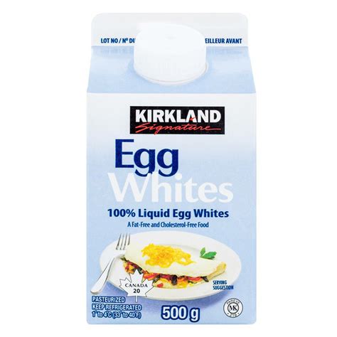 Kirkland Signature Wcsl60 615t4h 100 Liquid Egg Whites 500 G