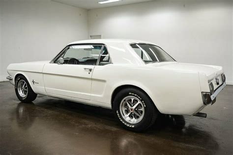 1965 Ford Mustang 7149 Miles White Coupe Inline 6 Cylinder C4 Automatic