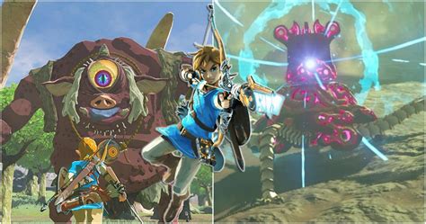 The Legend Of Zelda The Toughest Monsters In Breath Of The Wild