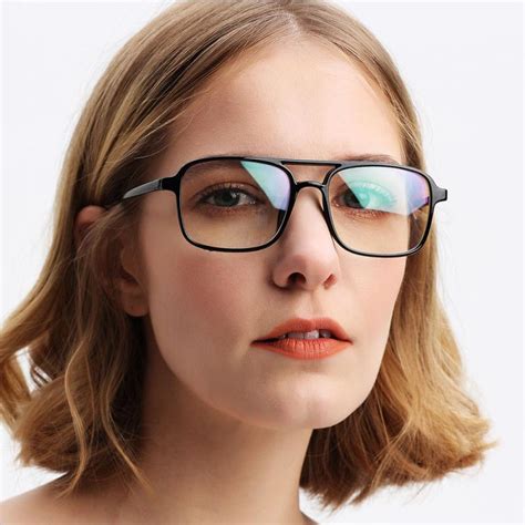 men women glasses clear lens retro square full frame fashion goggle eyeglasses uygun fiyatlı