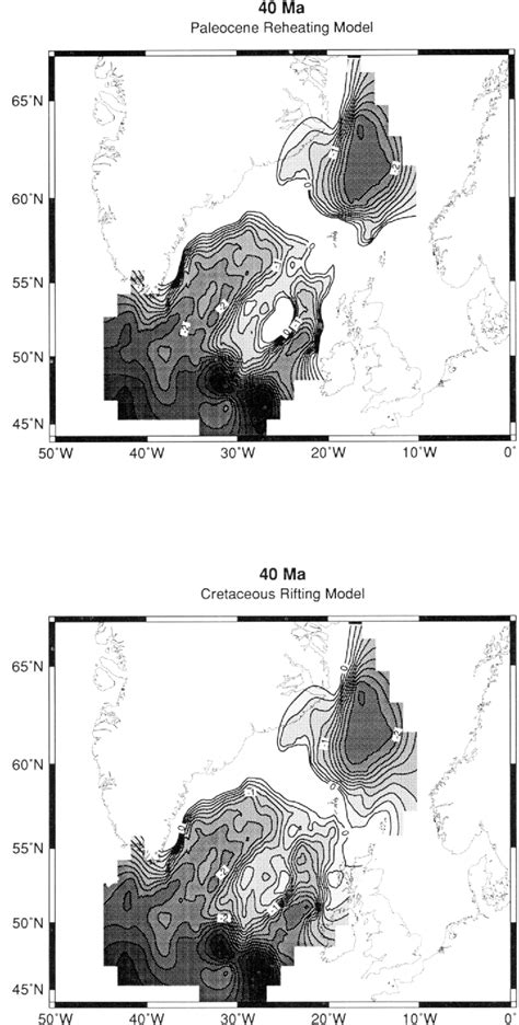 Figure 15 From Palaeobathymetric Reconstruction On A Gridded Database