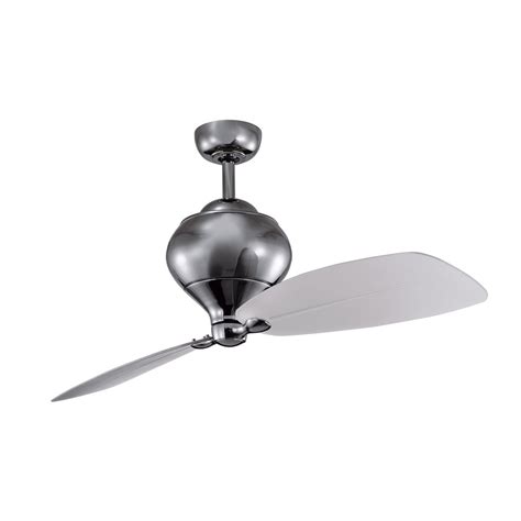 Nautilus 56 inch four blade indoor / outdoor smart ceiling fan with six speed dc motor and led light. Kichler Lighting 300013MCH Arius 52" Contemporary Ceiling ...